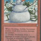 Goblin Snowman - VG - Ice Age - Magic the Gathering