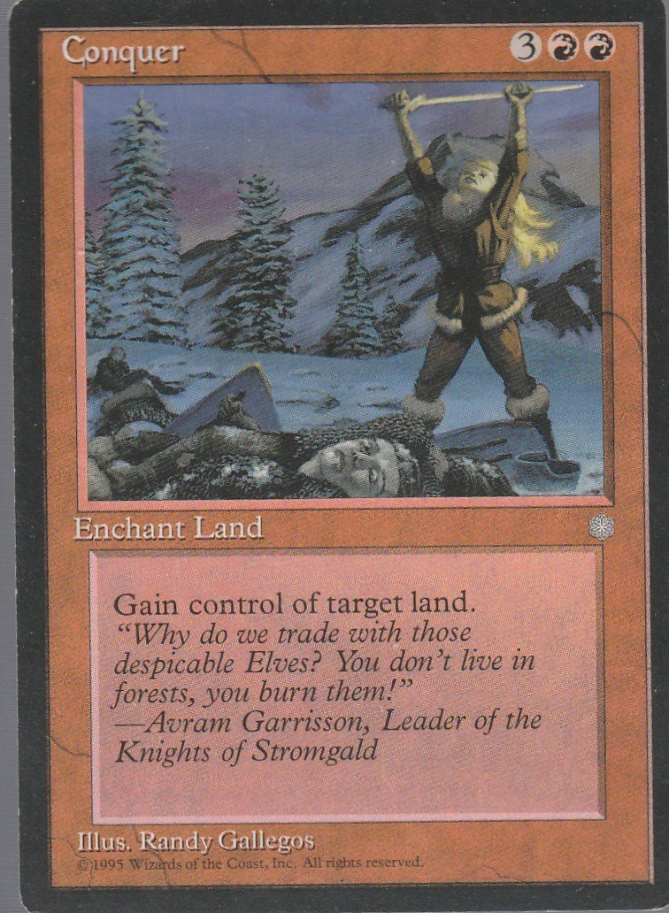 Conquer - VG - Ice Age - Magic the Gathering