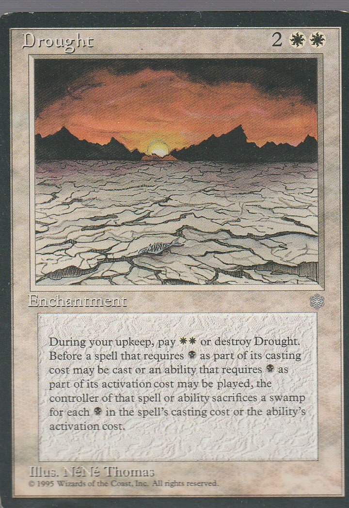 Drought - VG - Ice Age - Magic the Gathering