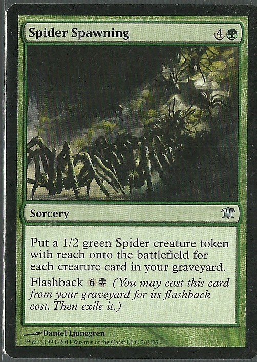 Spider Spawning - NM - Innistrad - Magic the Gathering
