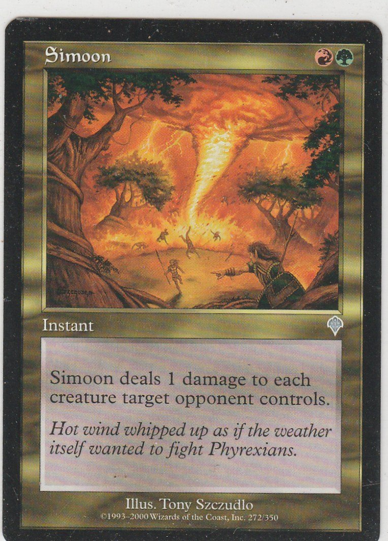 Simoon - VG - Invasion - Magic the Gathering