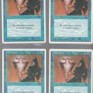 Unsummon x4 - NM - 4th Edition - Magic the Gathering