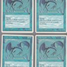 Azure Drake x4 - NM - Chronicles - Magic the Gathering