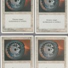 Disenchant x4 - NM - 4th Edition - Magic the Gathering