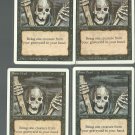 Raise Dead x4 - NM - Revised - Magic the Gathering