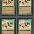 Crash of Rhinos x4 - NM - Mirage - Magic the Gathering
