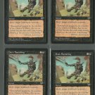 Dark Banishing x4 - NM - Mirage - Magic the Gathering