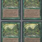 Elven Fortress V3 x4 - Good - Fallen Empires - Magic the Gathering
