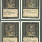 Pestilence x4 - NM - Revised - Magic the Gathering