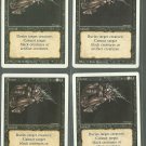 Terror x4 - NM - Revised - Magic the Gathering