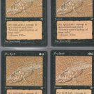 Dry Spell V1 x4 - Good - Homelands - Magic the Gathering