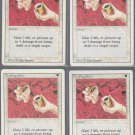 Healing Salve x4 - NM - Revised - Magic the Gathering