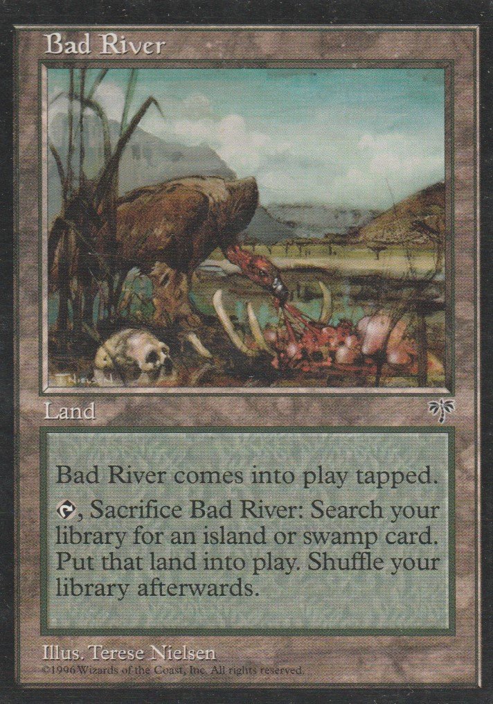 Bad River - VG - Mirage - Magic the Gathering