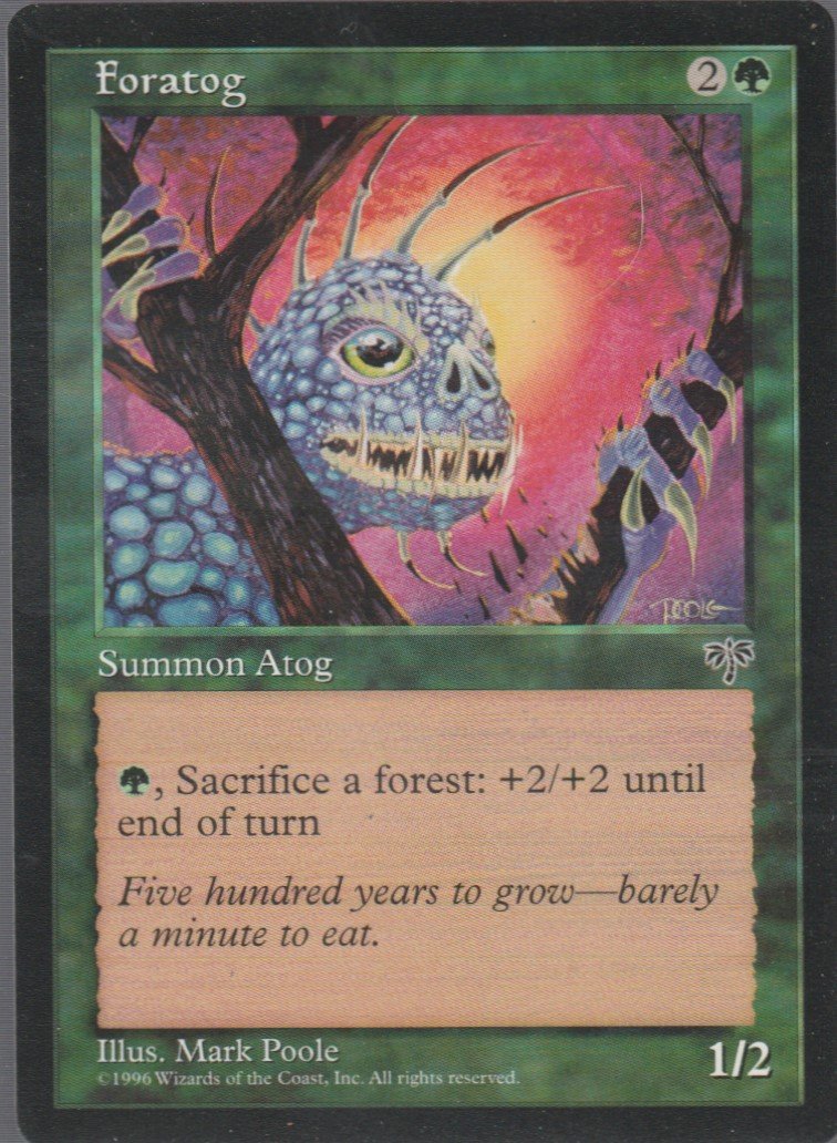 Foratog - Good - Mirage - Magic the Gathering