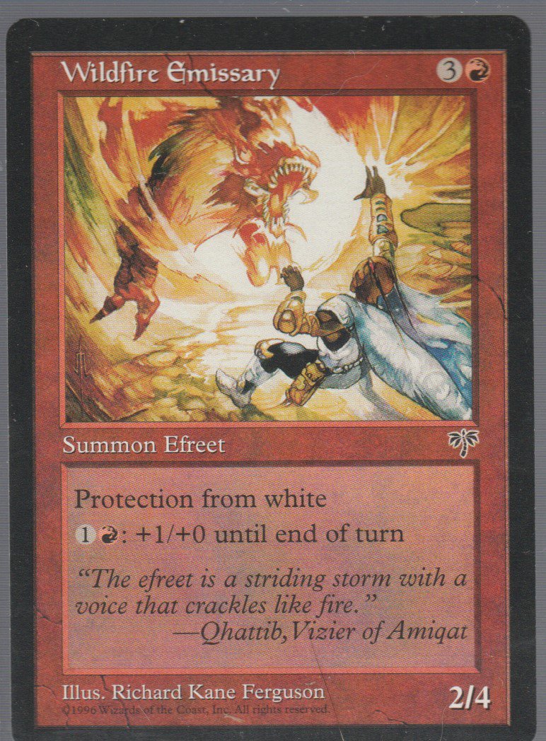 Wildfire Emissary - Good - Mirage - Magic the Gathering