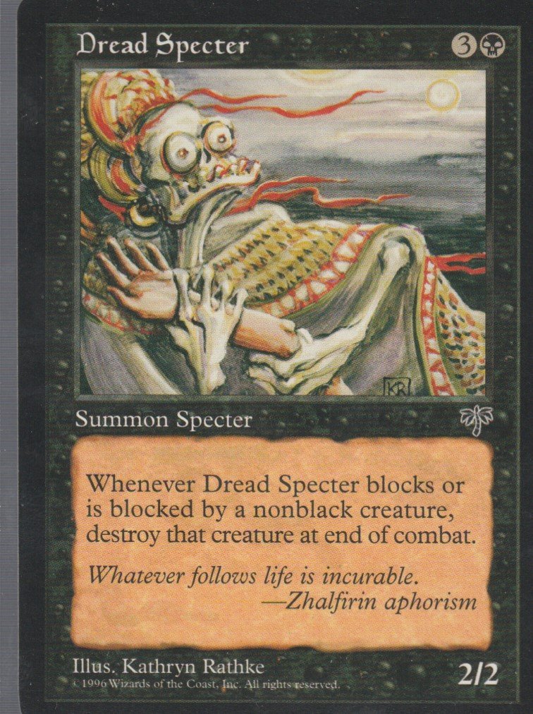 Dread Spector - Good - Mirage - Magic the Gathering