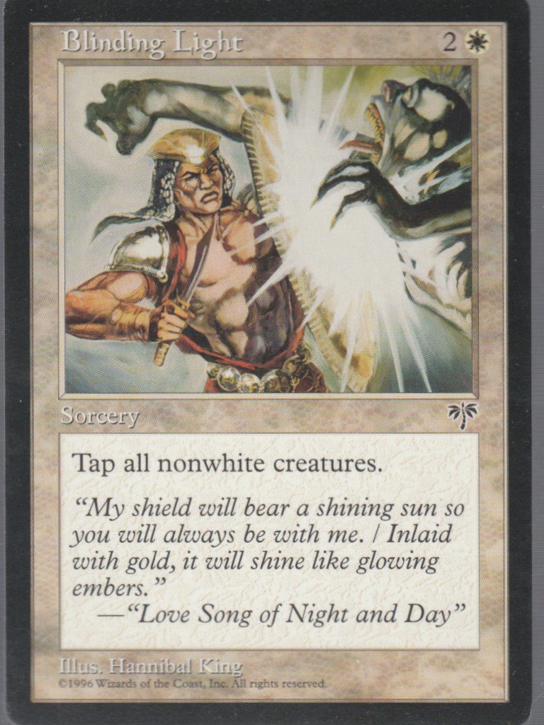 Blinding Light - Good - Mirage - Magic the Gathering