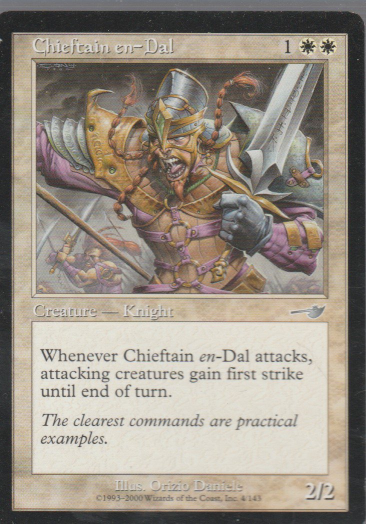 Chieftain en-Dal - VG - Nemesis - Magic the Gathering