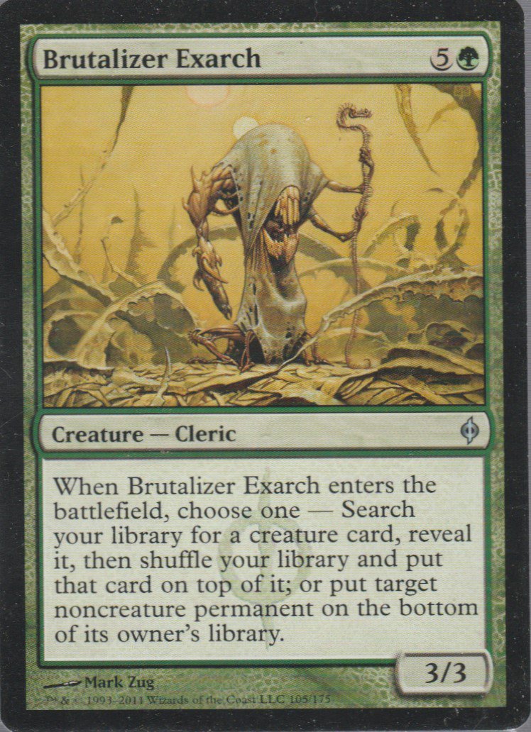 Brutalizer Exarch - VG - New Phyrexia - Magic the Gathering