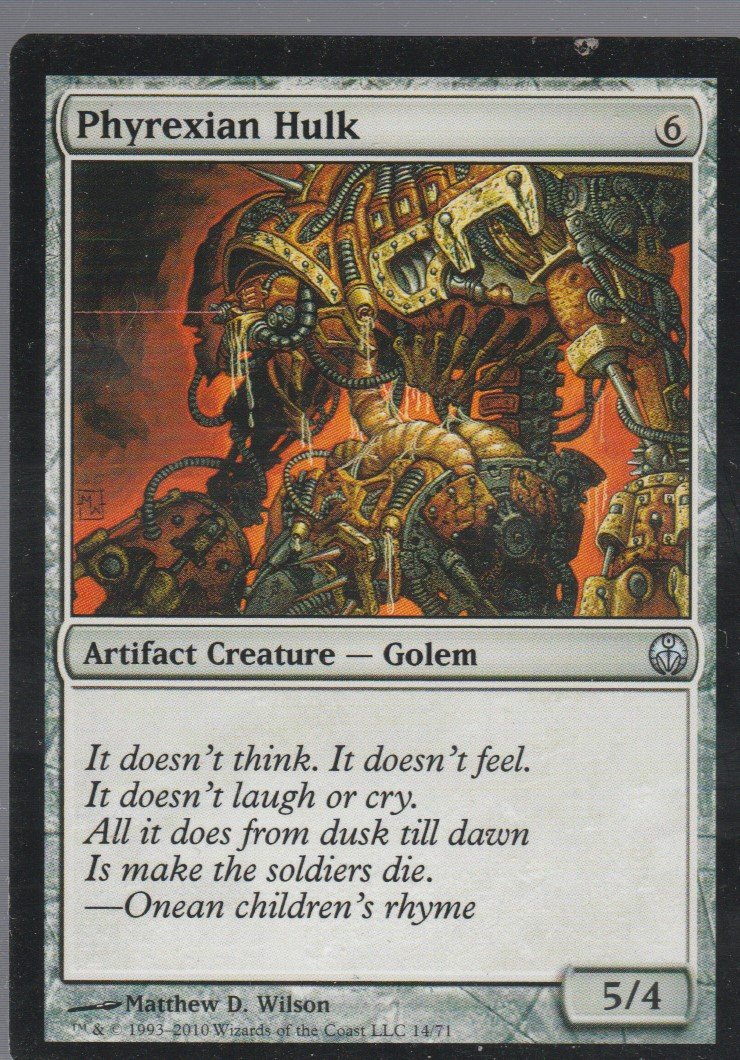 Phyrexian Hulk - VG - Phyrexia vs Coalition - Magic the Gathering