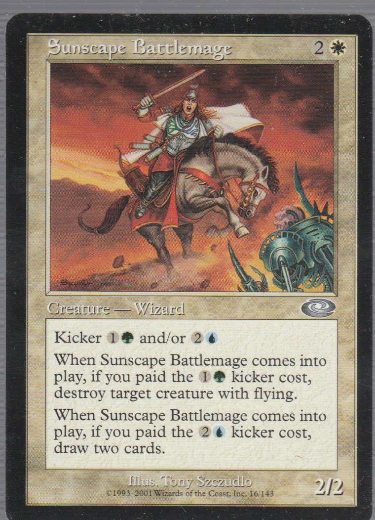 Sunscape Battlemage - VG - Planeshift - Magic the Gathering