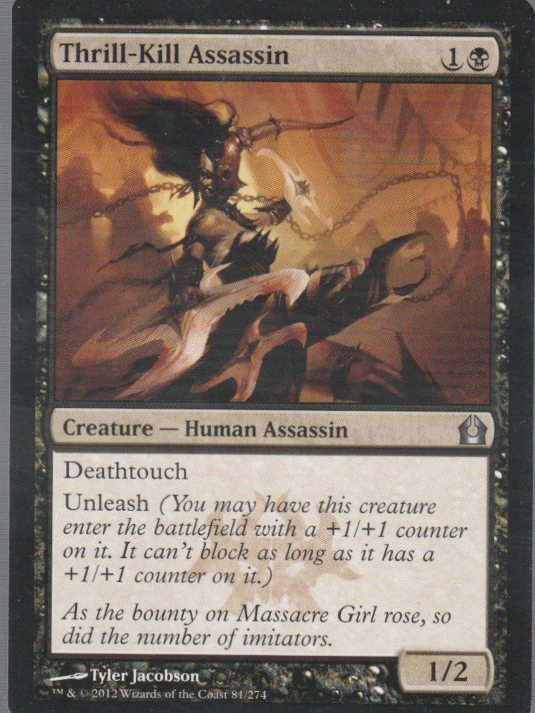 Thrill-Kill Assassin - VG - Return to Ravnica- Magic the Gathering