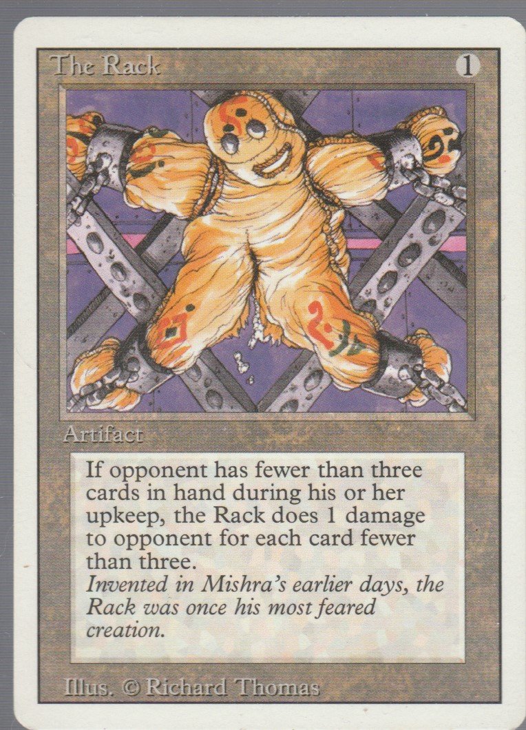 The Rack - VG - Revised- Magic the Gathering