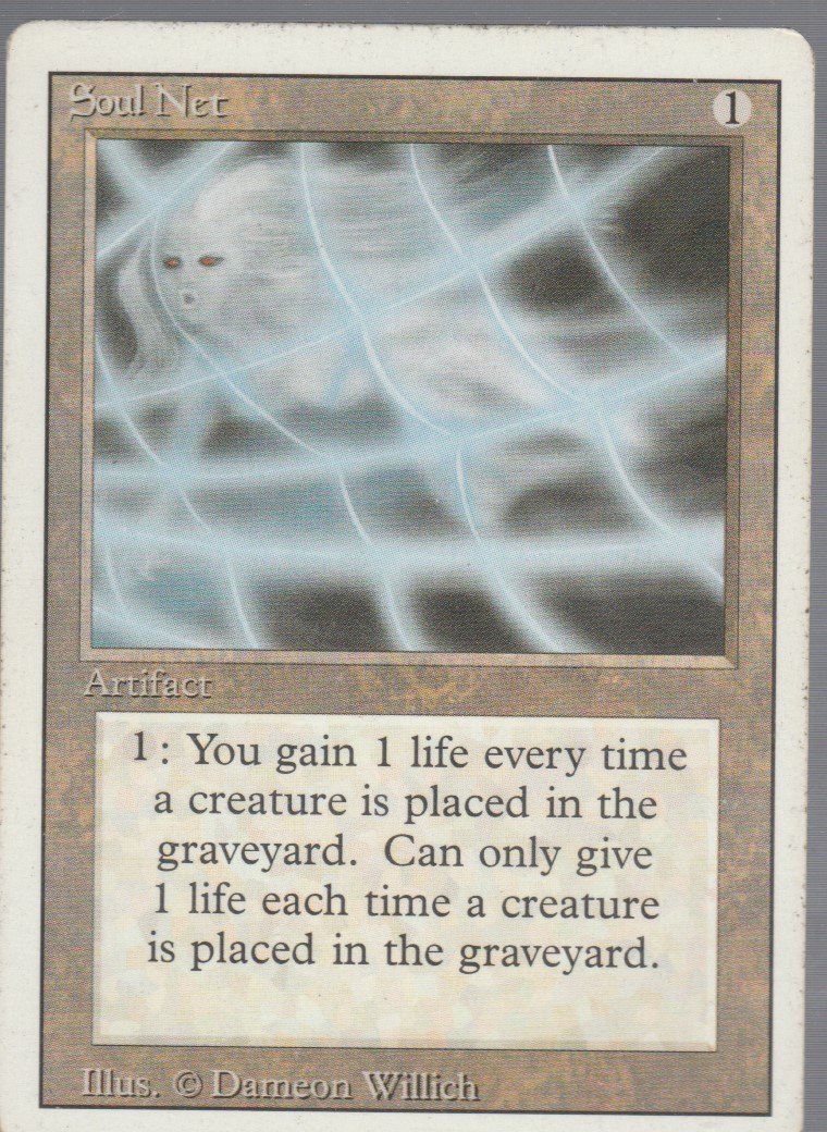 Soul Net - VG - Revised- Magic the Gathering