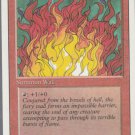 Wall of Fire - VG - Revised- Magic the Gathering