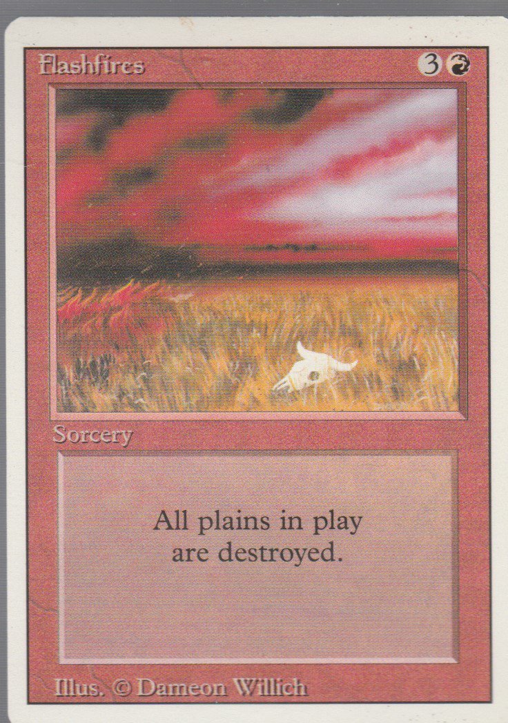 Flashfires - VG - Revised- Magic the Gathering