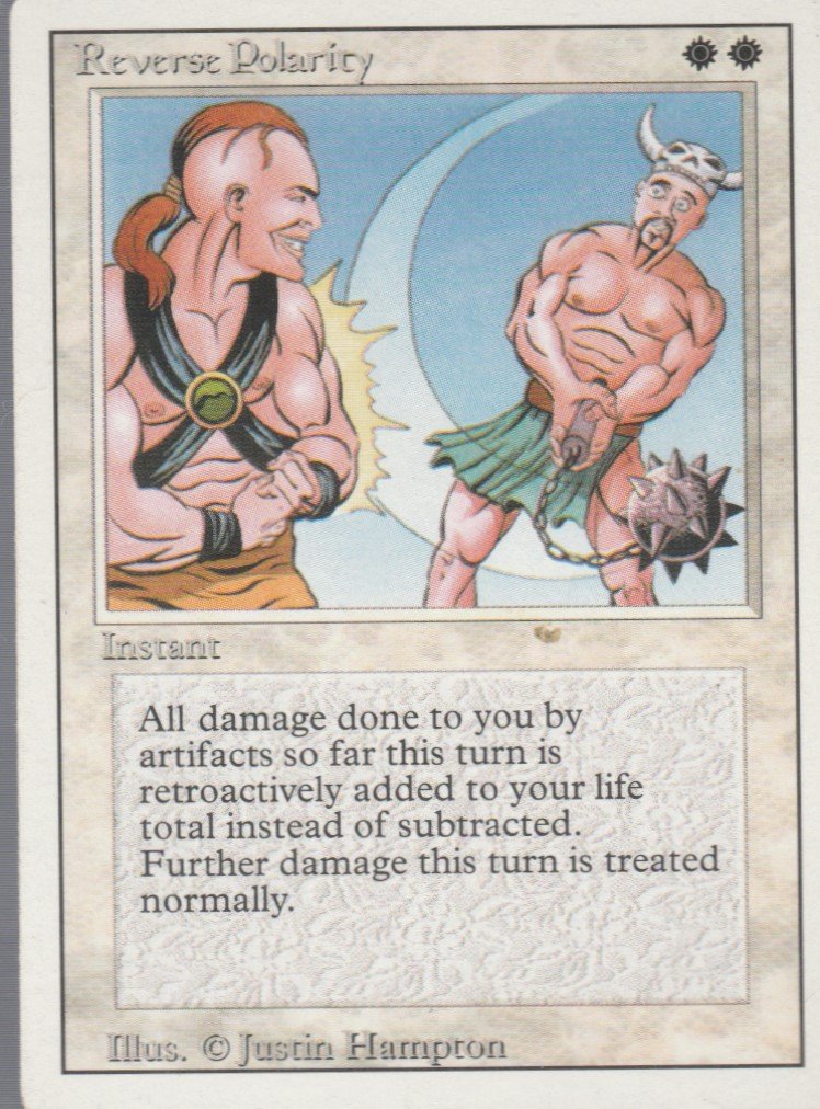 Reverse Polarity - VG - Revised- Magic the Gathering