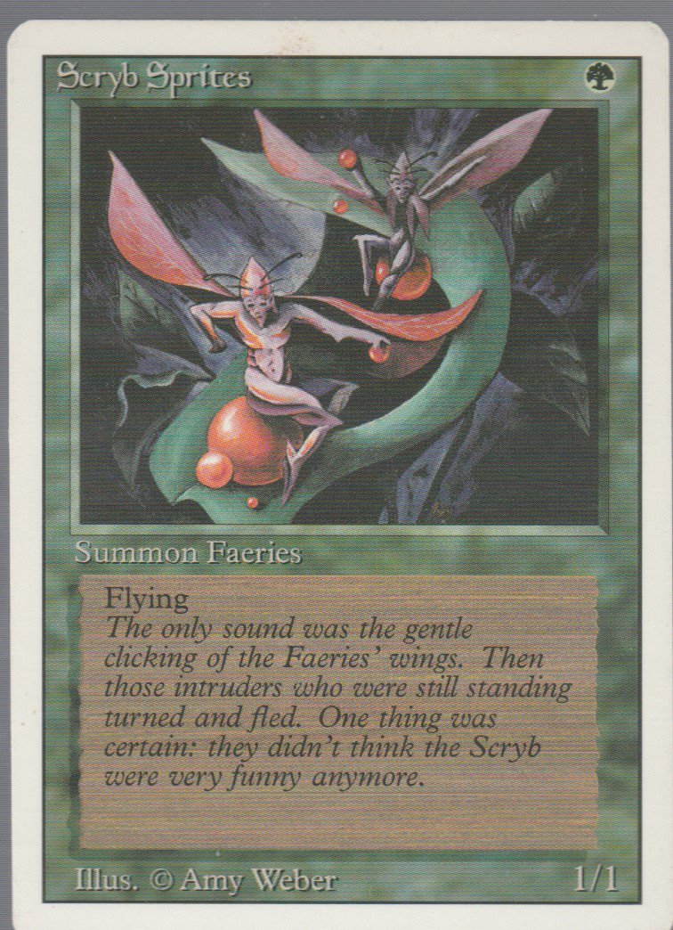 Scryb Sprites - VG - Revised- Magic the Gathering