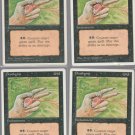 Deathgrip x4 - NM - 4th Edition - Magic the Gathering