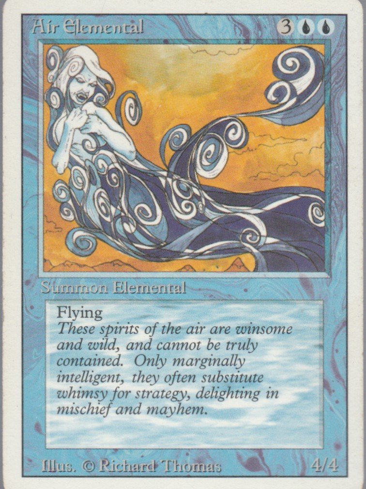 Air Elemental - Good - Revised- Magic the Gathering