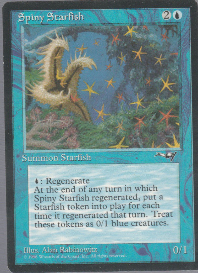 Spiny Starfish - VG - Alliances - Magic the Gathering