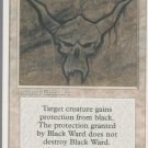 Black Ward - VG - 4th Edition - Magic the Gathering