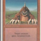 Burrowing - VG - 4th Edition - Magic the Gathering