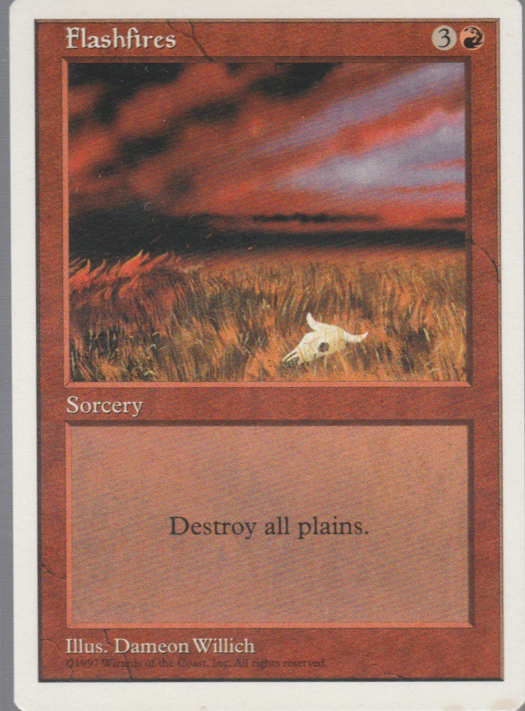 Flashfires - VG - 5th Edition - Magic the Gathering