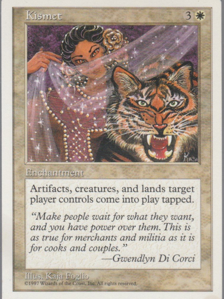 Kismet - VG - 5th Edition - Magic the Gathering