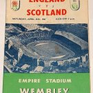 SCHOOLS - ENGLAND v GERMANY - 25.APR.59 - Football Programme