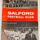 SALFORD v HUDDERSFIELD - 26.FEB.70 - Football Programme