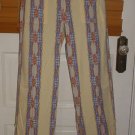 Ladies April Cornell Cuffed Button Cargo Pants Sz 8