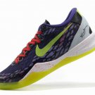 2013 New Nike Zoom Kobe 8 Shoes Purple Green