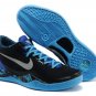 Cheap Nike Kobe VIII 8 2014 Black Blue Basketball Shoes
