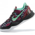 Cheap Nike Kobe VIII 8 2014 Rattlesnake Black Purple Jade Basketball Shoes