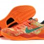 Nike Zoom Kobe 8 Shoes Mesh Orange Green