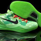Nike Zoom Kobe 8 VIII Shoes Green Black Red
