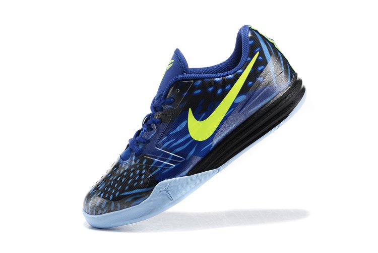 2015 NIKE KB MENTALITY kobe 10 men basketball shoes black navy green