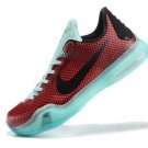 Nike Zoom Kobe X (10) EM XDR men basketball shoes wine sky blue