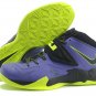 Nike Lebron 7 2013 Soldier Purle Green Black Running Shoes